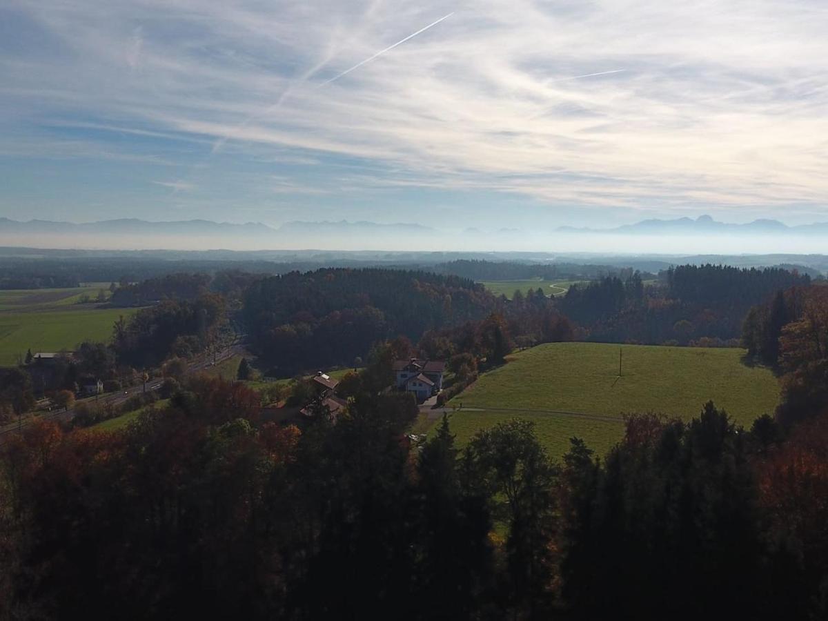 Alpenblick Nahe Muenchen Mit Outdoor Whirlpool - 21 Min Von Muenchen Mit Zug Assling Zewnętrze zdjęcie